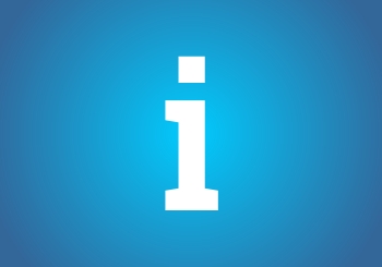 Logo ze słowem "i" od informacji