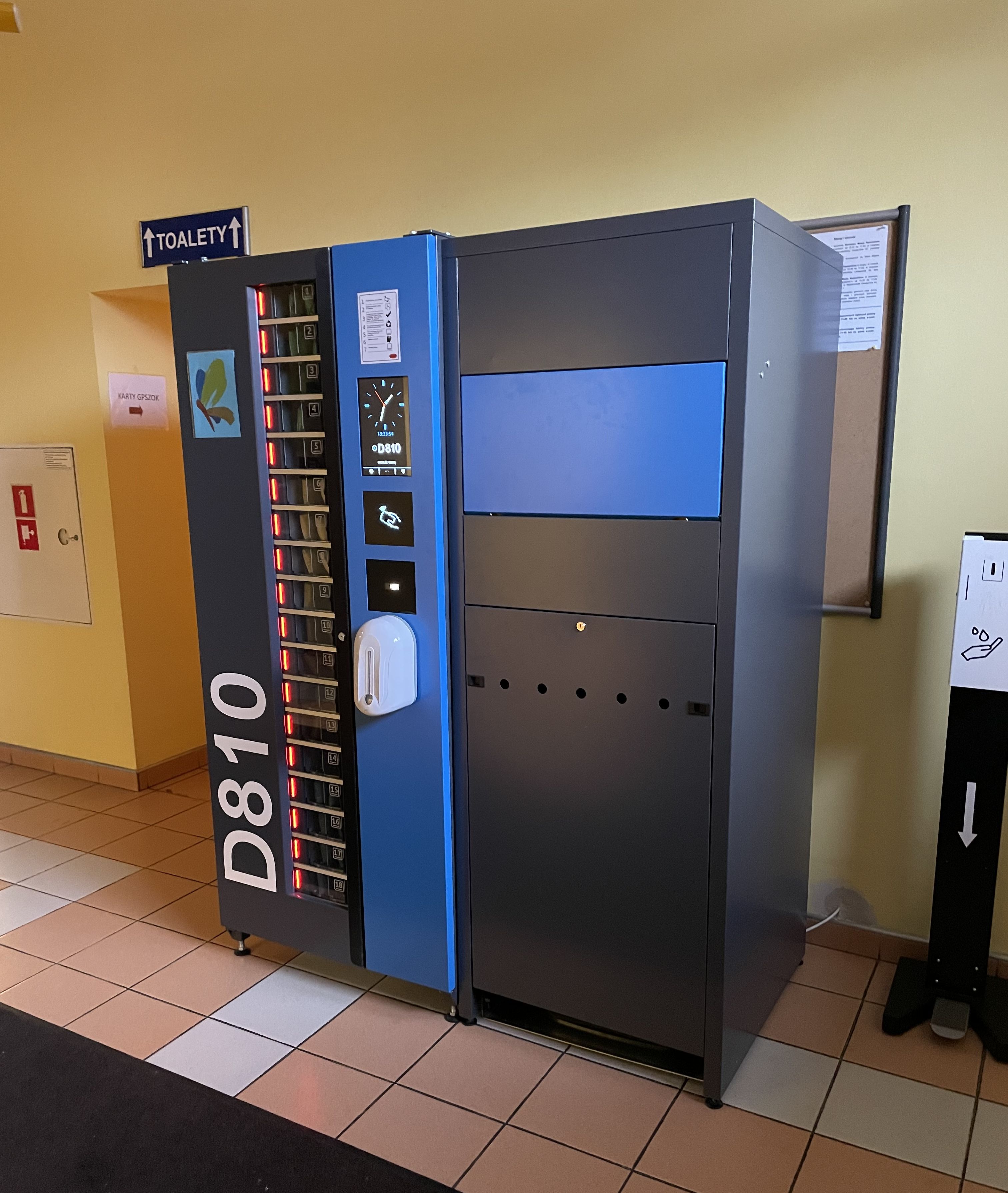 Automat na worki do segregacji