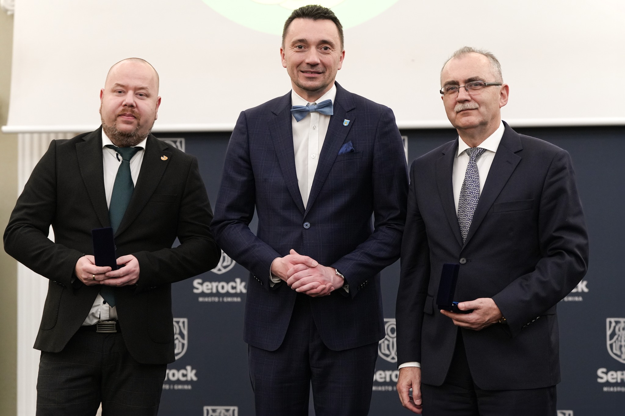 Przedstawiciele samorządowi na obchodach 35-lecia polskiego samorządu w Serocku