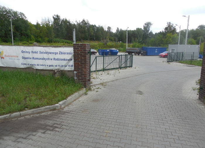 Gminny Punkt Selektywnego Zbierania Odpadów Komunalnych