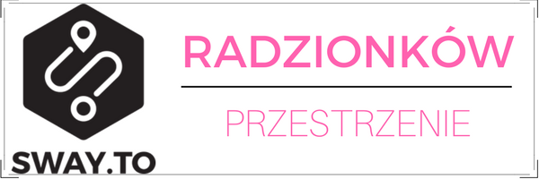 Grafika z napisem Radzionków przestrzenie